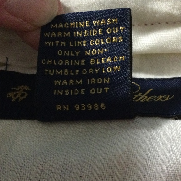 Brooks Brothers Flat Front Red Corduroy Pants 38 - Picture 10 of 14